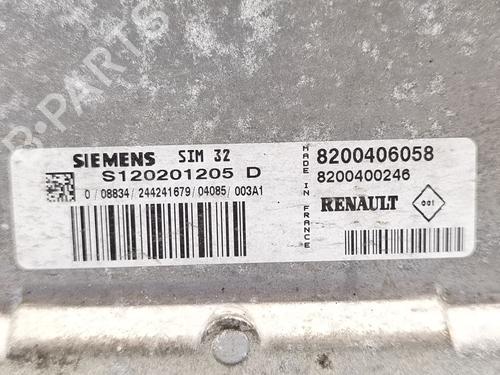 Engine control unit (ECU) RENAULT CLIO II (BB_, CB_)  | BP24646835M57 