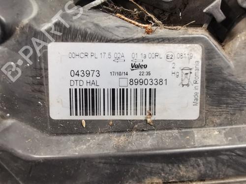 Right headlight RENAULT SCÉNIC III (JZ0/1_) 1.5 dCi | BP29588737C29 