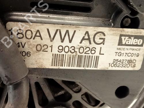 Alternator VW PASSAT B6 (3C2) 2.0 TDI 16V 4motion | BP27541166M7 