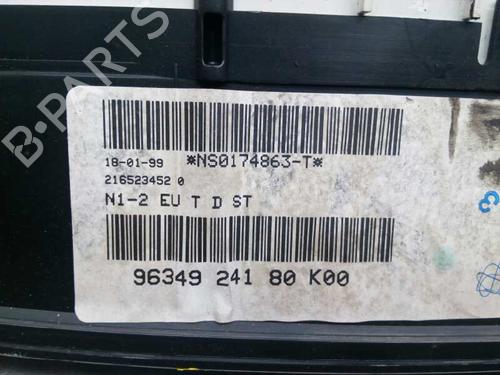 Instrument cluster CITROËN XANTIA (X1_, X2_) 1.9 Turbo D | BP8479627C47 