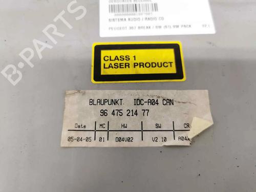 Radio PEUGEOT 307 Break (3E) 2.0 | BP8484808E6 