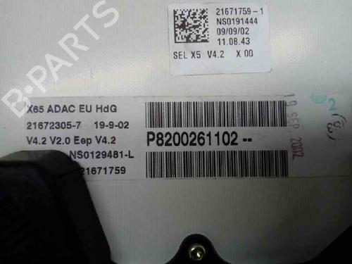 Instrument cluster RENAULT CLIO II (BB_, CB_)  | BP8451331C47 