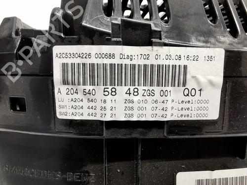 Instrument cluster MERCEDES-BENZ C-CLASS (W204) | BP25332815C47