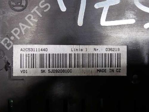 Instrument cluster SKODA FABIA I (6Y2)  | BP8436609C47 