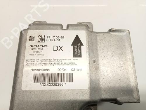 Kollisjonspute styreenhet OPEL VECTRA C (Z02) 2.0 DTI 16V (F69) | BP24589445M53 