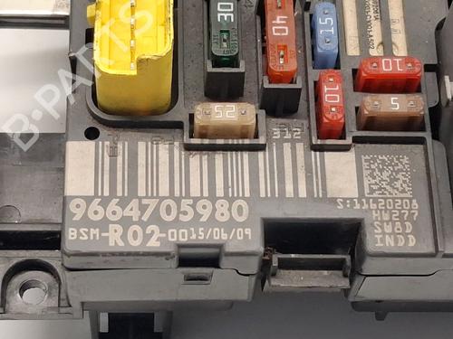 Sikringsdåse PEUGEOT 407 (6D_) 2.0 HDi 135 (6DRHRH, 6DRHRE, 6DRHRG, 6DRHRJ) | BP30759944E1