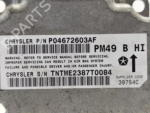 Kollisjonspute styreenhet DODGE CALIBER  | BP20158915M53