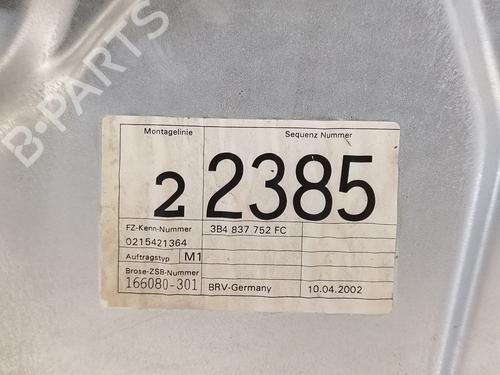 Front right window mechanism VW PASSAT B5.5 (3B3)  | BP22179102C23 