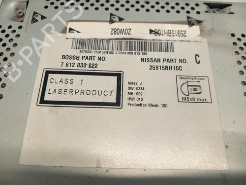 Radio NISSAN QASHQAI / QASHQAI +2 I (J10, NJ10, JJ10E)  | BP23088781E6 