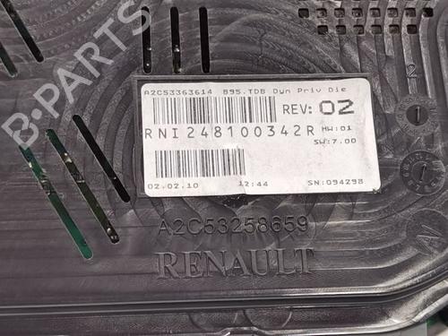 Instrument cluster RENAULT MEGANE III Hatchback (BZ0/1_, B3_) 1.5 dCi | BP27179713C47 