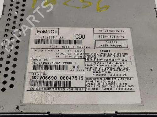 Radio VOLVO XC60 I SUV (156) D5 AWD | BP13664812E6 