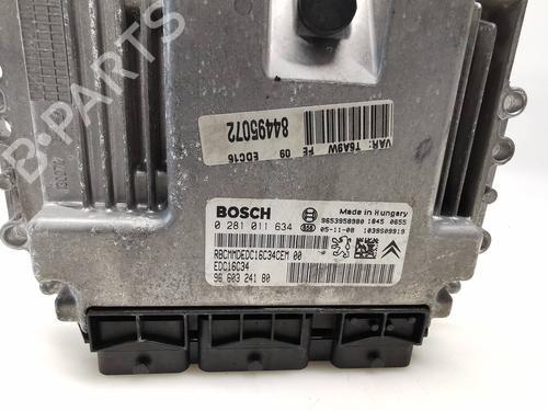Engine control unit (ECU) PEUGEOT 307 (3A/C) 1.6 HDi 110 | BP22237387M57 