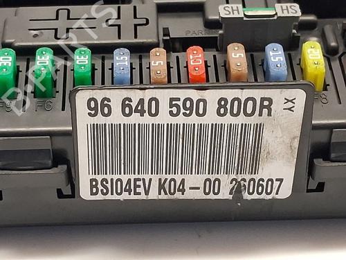Fuse box CITROËN C4 Grand Picasso I (UA_) 1.6 HDi | BP30129562E1
