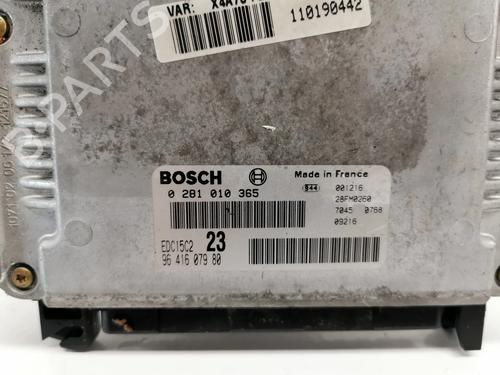 Engine control unit (ECU) CITROËN C5 I (DC_) 2.0 HDi (DCRHZB, DCRHZE) | BP8486149M57 