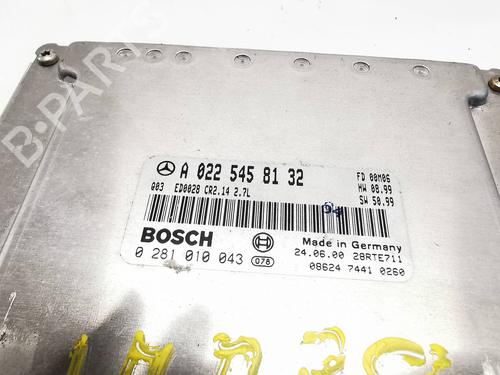 Engine control unit (ECU) MERCEDES-BENZ E-CLASS (W210)  | BP21533396M57 