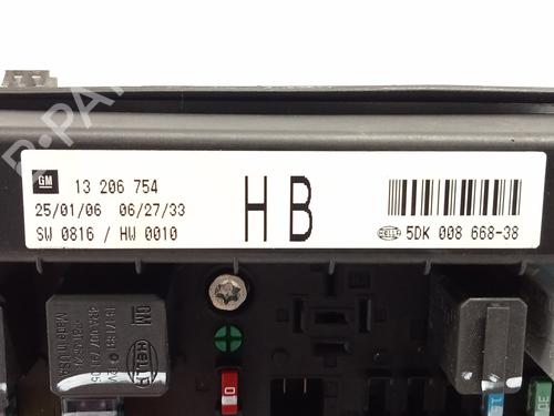 Fuse box OPEL ASTRA H (A04)  | BP20490893E1 