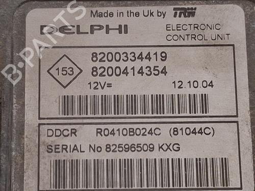 Engine control unit (ECU) RENAULT MEGANE II Saloon (LM0/1_) 1.5 dCi (LM0F, LM0T, LM2B) | BP30965665M57