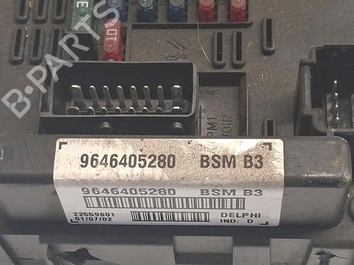 Fuse box PEUGEOT 307 (3A/C) 2.0 HDi 110 | BP30396258E1
