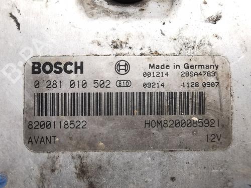 Engine control unit (ECU) RENAULT KANGOO (KC0/1_) 1.9 dTi (KC0U) | BP33540517M57 - Image 2