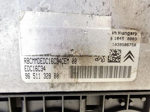 Engine control unit (ECU) CITROËN C4 I (LC_) 1.6 HDi | BP27867414M57 