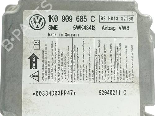 Airbag styreenhed SEAT TOLEDO III (5P2)  | BP10864177M53 