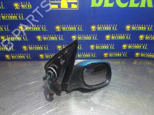 Used Right mirror PEUGEOT 206 Hatchback (2A/C) 1.9 D (69 hp) 8432543