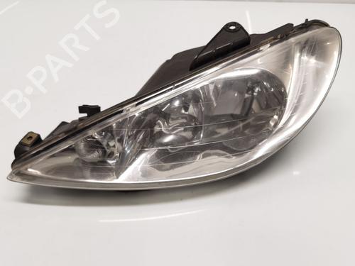 Used Left headlight PEUGEOT 206 Hatchback (2A/C) 1.4 HDi eco 70 (68 hp) 25904797