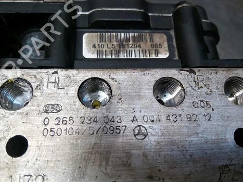 ABS pump MERCEDES-BENZ A-CLASS (W169)  | BP10770927M43 