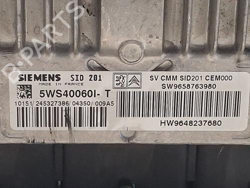 Engine control unit (ECU) PEUGEOT 607 (9D, 9U) 2.7 HDi 24V | BP36022834M57 - Image 2