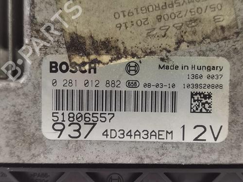 Engine control unit (ECU) ALFA ROMEO 147 (937_) 1.9 JTDM 8V (937.AXD1A, 937.AXU1A, 937.BXU1A) | BP17438352M57 