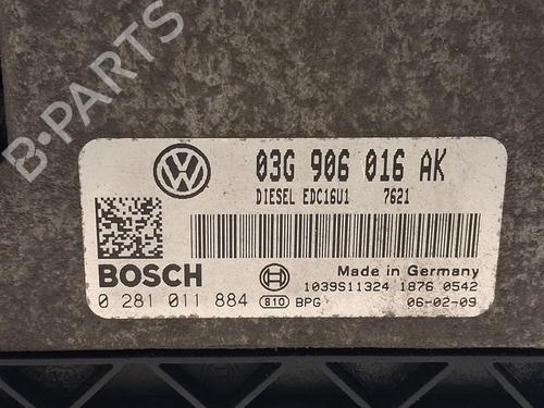 Engine control unit (ECU) SEAT LEON (1P1) 1.9 TDI | BP40543730M57 - Image 3