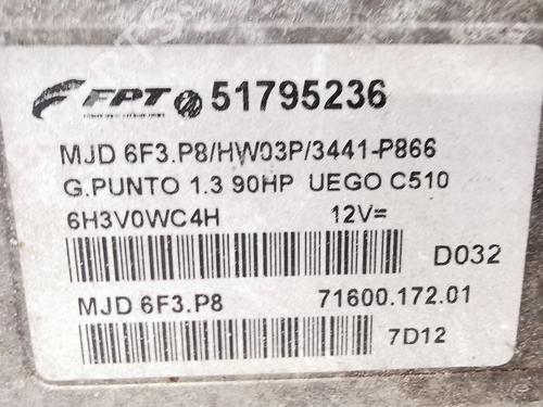 Engine control unit (ECU) FIAT GRANDE PUNTO (199_) 1.3 D Multijet (199.AXD11, 199.AXD1A, 199.AXD1B,... | BP33831753M57 - Image 4