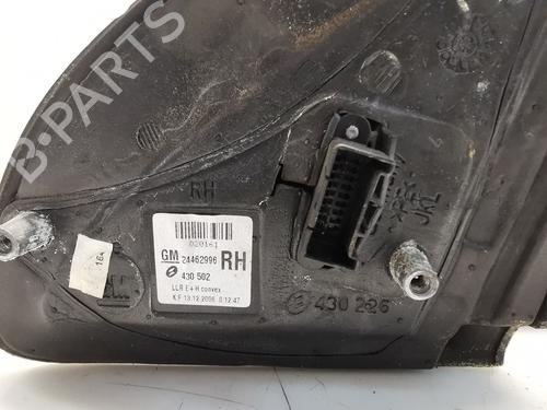 Right mirror OPEL ASTRA H (A04)  | BP24309124C27 