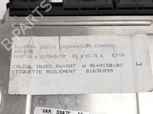 Engine control unit (ECU) PEUGEOT 406 (8B) 2.0 HDI 110 | BP13300247M57 