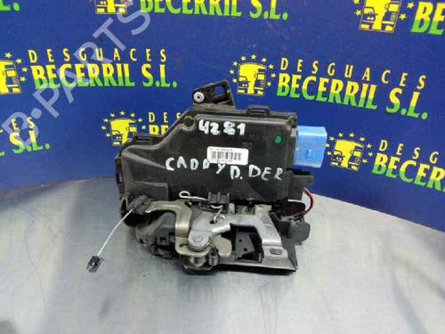 Used Front right lock VW CADDY II Box Body/MPV (9K9A) [1995-2004]  8450459