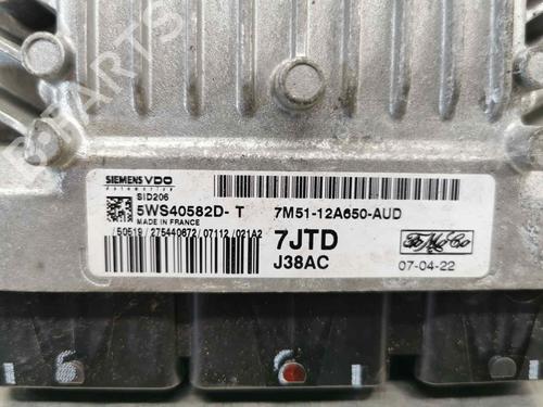 Engine control unit (ECU) FORD FOCUS C-MAX (DM2)  | BP8469398M57 