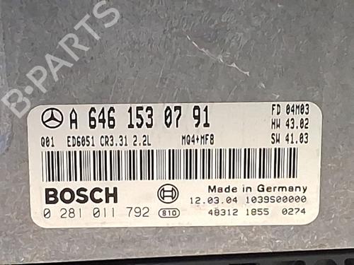 Engine control unit (ECU) MERCEDES-BENZ VITO / MIXTO Van (W639) 111 CDI (639.601, 639.603, 639.605) | BP29811321M57 