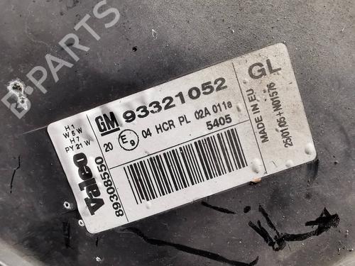 Left headlight OPEL MERIVA A MPV (X03)  | BP22248419C28 