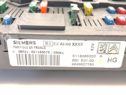 Fuse box CITROËN XSARA PICASSO (N68) 2.0 HDi | BP28673787E1 