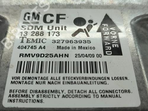 ECU airbags OPEL ZAFIRA / ZAFIRA FAMILY B (A05)  | BP10992588M53 