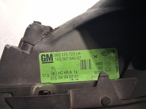 Left headlight OPEL ASTRA G Hatchback (T98) 1.7 DTI 16V (F08, F48) | BP31184867C28