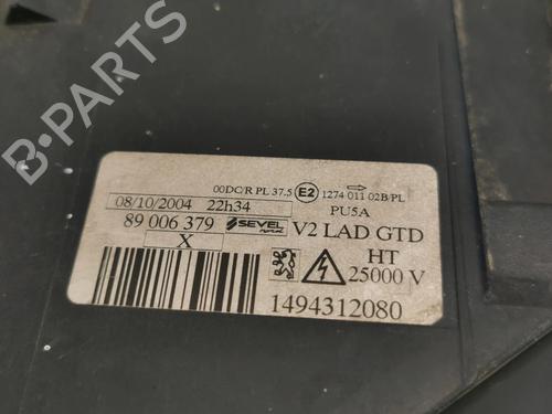 Left headlight PEUGEOT 807 (EB_) 2.2 HDi | BP17653071C28 