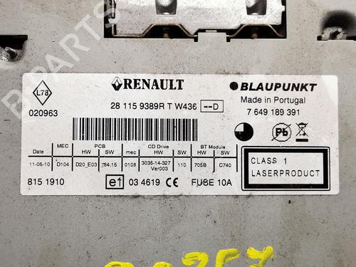 Radio RENAULT MEGANE III Hatchback (BZ0/1_, B3_) 1.5 dCi | BP27357183E6 