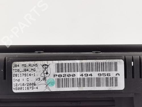 Instrument cluster RENAULT SCÉNIC II (JM0/1_) 1.5 dCi (JM1E, JM16) | BP22762249C47 