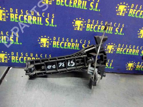 Front right exterior door handle MERCEDES-BENZ A-CLASS (W168) A 140 (168.031, 168.131) | BP8451687C129 