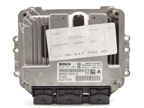 Used Engine control unit (ECU) CITROËN C4 I (LC_) 1.6 HDi (109 hp) 24507787