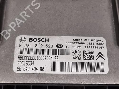 Engine control unit (ECU) CITROËN C3 II (SC_)  | BP27182275M57 
