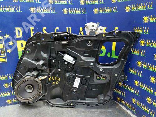 Rudehejsemekanisme Højre foran MAZDA 3 (BK) 1.6 DI Turbo (109 hp) 8452653