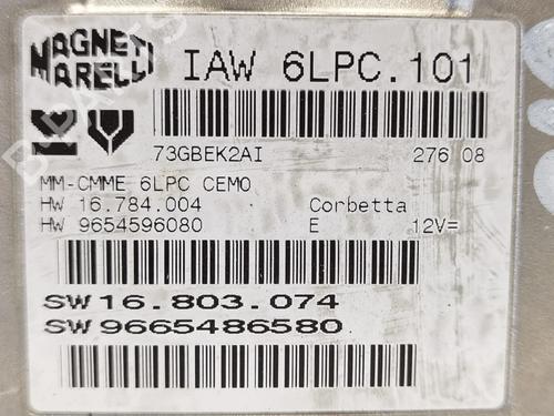 Engine control unit (ECU) CITROËN C3 I (FC_, FN_)  | BP13880261M57 