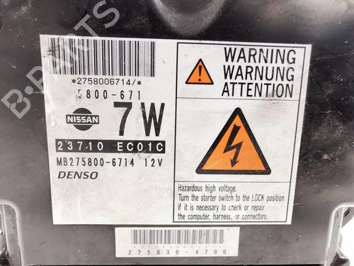 Engine control unit (ECU) NISSAN PATHFINDER III (R51) 2.5 dCi 4WD | BP26582735M57 